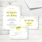 Picture of Julia Save the Date in Yellow