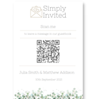 Picture of QR Code Cards for Guestbook