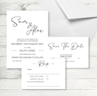 Picture of Mia Save the Date in White