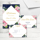 Picture of Emma Invitation in Navy