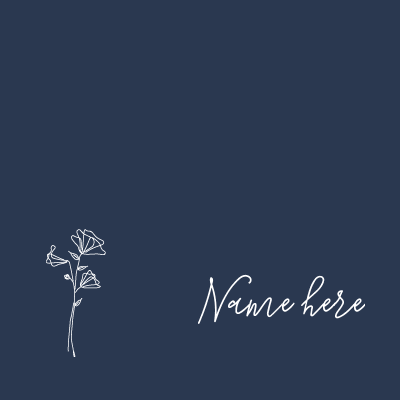 Picture of Naomi in Blue Place Settings (Data Merge)